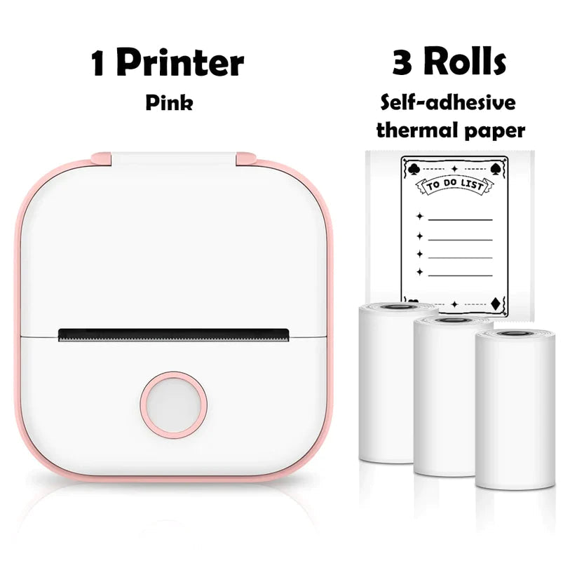 Mini pocket print pro™  - Draadloos en direct printgemak met onze mini pocket printer!