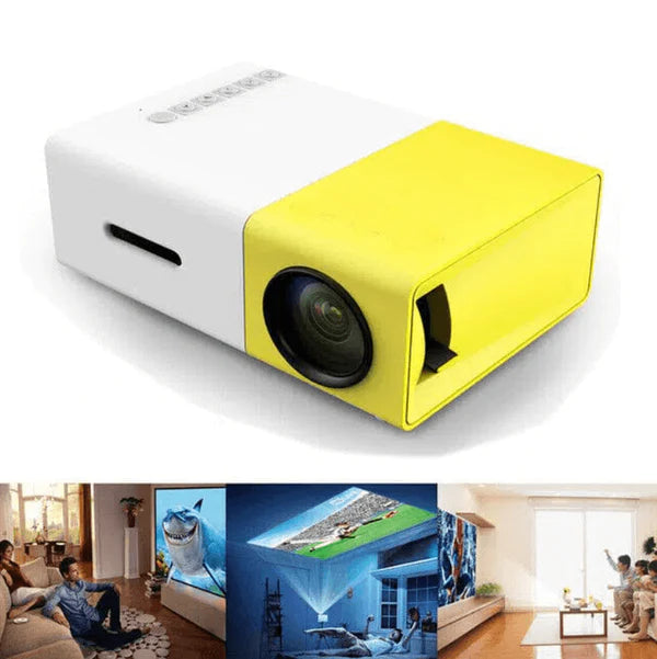 HD mini pocket projector™  - Geniet van een comfortabele bioscoopervaring bij u thuis!