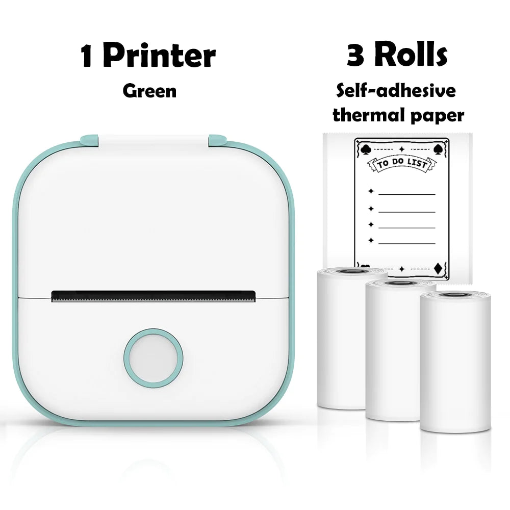 Mini pocket print pro™  - Draadloos en direct printgemak met onze mini pocket printer!